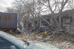 Aftermath Of Russian Attack On Industrial District - Kharkiv