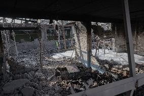 Aftermath Of Russian Attack On Industrial District - Kharkiv