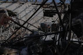 Aftermath Of Russian Attack On Industrial District - Kharkiv