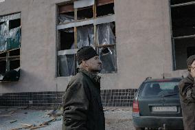 Aftermath Of Russian Attack On Industrial District - Kharkiv