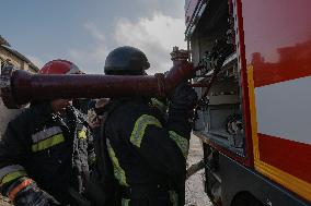 Aftermath Of Russian Attack On Industrial District - Kharkiv