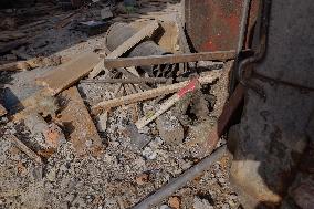 Aftermath Of Russian Attack On Industrial District - Kharkiv