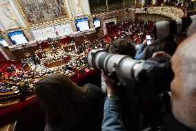 Debate about the 2026 State Budget at the National Assembly - Paris