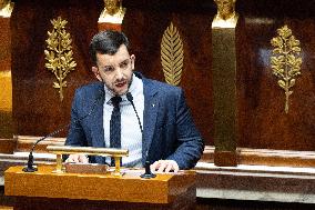 Debate about the 2026 State Budget at the National Assembly - Paris