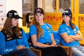 SPORT INVERNALI - Sci Alpino - 2026 Audi FIS Ski World Cup – Press conference Italy Teams Men/Women