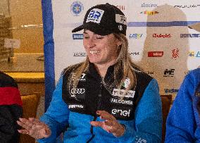 SPORT INVERNALI - Sci Alpino - 2026 Audi FIS Ski World Cup – Press conference Italy Teams Men/Women