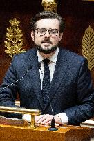 Debate about the 2026 State Budget at the National Assembly - Paris