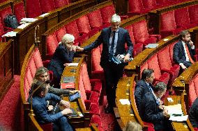 Debate about the 2026 State Budget at the National Assembly - Paris