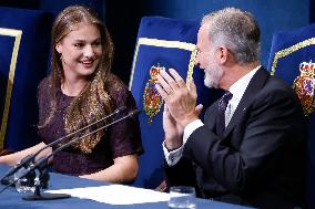 Princess Of Asturias Awards Ceremony - Spain