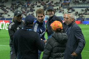 VIPs At Paris FC v Nantes Match - Paris