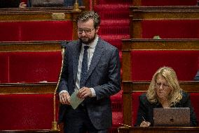 2026 State Budget Debate At French National Assembly - Paris