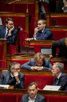 2026 State Budget Debate At French National Assembly - Paris