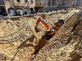 Cleanup and Search Operations in Khan Yunis - Gaza Strip