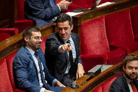 2026 State Budget Debate At French National Assembly - Paris