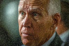 US Senators Speak To Reporters - Washington