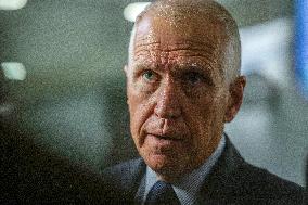 US Senators Speak To Reporters - Washington