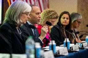 Democratic leadership, steering & policy committee hold hearing on the impacts of the republican shutdown
