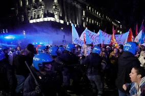 Pro-Palestinian Protest At Israeli Embassy - Rome