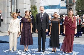 Royals At Princess of Asturias Awards - Spain