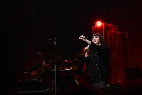 Mireille Matthieu Performs Live Concert At L'Olympia - Paris
