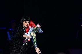 Mireille Matthieu Performs Live Concert At L'Olympia - Paris