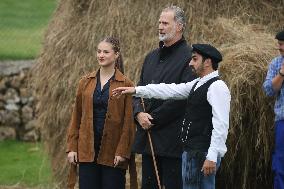 Royals Visit Valdesoto, Exemplary Town of Asturias Award 2025 - Spain