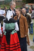 Royals Visit Valdesoto, Exemplary Town of Asturias Award 2025 - Spain