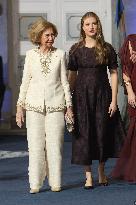 Royals At Princess of Asturias Awards - Spain