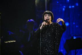 Mireille Matthieu Performs Live Concert At L'Olympia - Paris