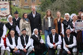 Royals Visit Valdesoto, Exemplary Town of Asturias Award 2025 - Spain