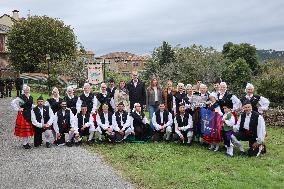 Royals Visit Valdesoto, Exemplary Town of Asturias Award 2025 - Spain