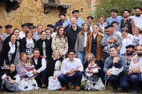 Royals Visit Valdesoto, Exemplary Town of Asturias Award 2025 - Spain