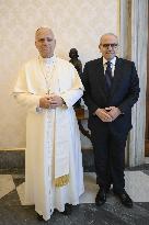 Pope Leo XIV Meets With Lebanese PM Nawaf Salam - Vatican
