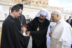 Pope Leo XIV At Jubilee Audience - Vatican