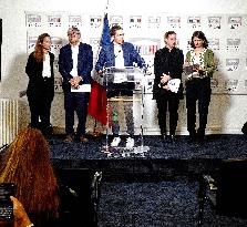 LFI Press Conference To Present The Counter Budget - Paris