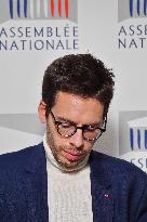 LFI Press Conference To Present The Counter Budget - Paris