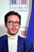 LFI Press Conference To Present The Counter Budget - Paris