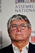 LFI Press Conference To Present The Counter Budget - Paris