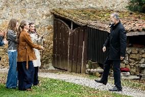 Spanish Royals Visit Valdesoto,  Exemplary Town of Asturias Award 2025 - Spain