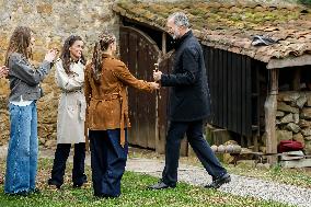 Spanish Royals Visit Valdesoto,  Exemplary Town of Asturias Award 2025 - Spain