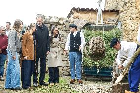 Spanish Royals Visit Valdesoto,  Exemplary Town of Asturias Award 2025 - Spain