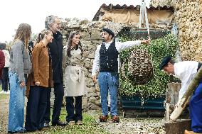 Spanish Royals Visit Valdesoto,  Exemplary Town of Asturias Award 2025 - Spain