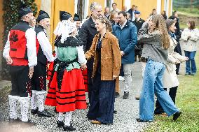 Spanish Royals Visit Valdesoto,  Exemplary Town of Asturias Award 2025 - Spain