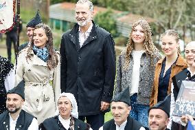 Spanish Royals Visit Valdesoto,  Exemplary Town of Asturias Award 2025 - Spain