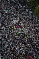 Protest Against Mazon's Management During The Dana - Spain