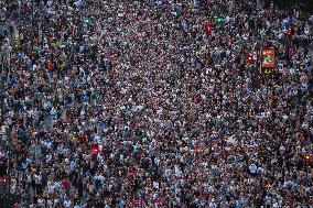 Protest Against Mazon's Management During The Dana - Spain