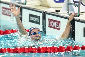 Lani Pallister Sets New 800m Freestyle World Record - Toronto