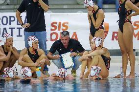 PALLANUOTO - Champions League Women - SIS Roma vs ZV De Zan