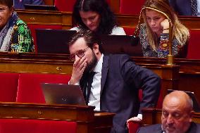 2026 State Budget Debate At French National Assembly - Paris