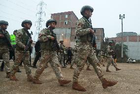 State of Emergency in Peru - Lima